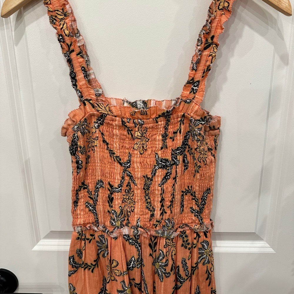 Joie Jailene Floral Print Cotton Maxi Dress - Picture 5 of 8